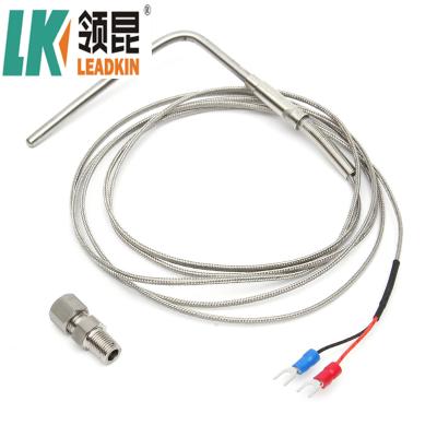 Chine Sonde SS321 de la température de gaz d'échappement de Pt100 Inconel 600 12.7mm à vendre
