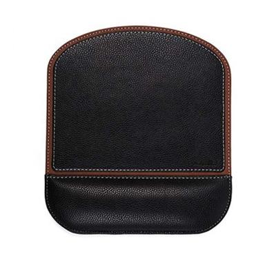 China Business Mouse Pad with Even Slippery Mouse Mat Comfortable Portable Wrist Support Leather Gaming Mouse Pad with Hard Surface for Office for sale