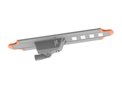 Cina 210 lm/W 200W IP66 Integrated Intelligent Solar LED Street Light TUV CB CE SAA Approved Solar Lighting All in one solar LED street light solar powered LED street light solar LED parking lot light in vendita