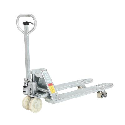 China Sinolift China NAG Heavy Duty Design Galvanisierte und Edelstahl Handpalette Jack oder LKW zu verkaufen