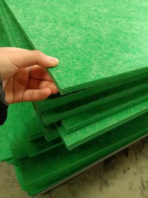 China 9mm 12mm Acoustic PET Felt Panels Soundproofing Wall Decor Recording Room Board for sale