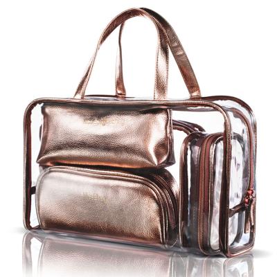 China Customized Weekender Bag Personalized Monogram Luggage Travel Bag PVC Duffel Bag for sale