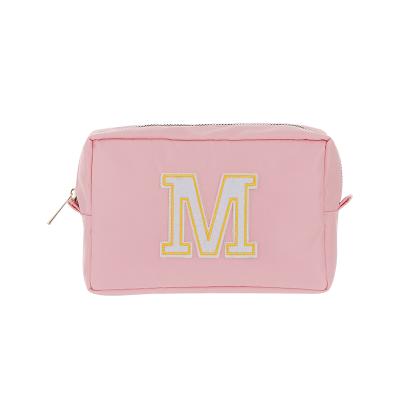 China Easy To Carry Waterproof Makeup Travel Bag Customized Bag Make Up Designer Cosmetic Bag With Logo for sale