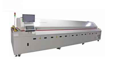 Cina forno senza piombo del supporto della superficie di 3 zone di raffreddamento 2800KG in vendita