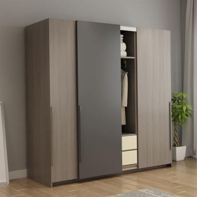 China Luxurious King Bedroom Furniture Sets (size) of adjustable modern bedrooms wardrobes for sale