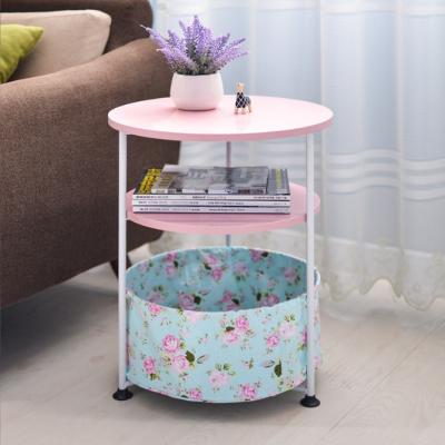 China Modern Convertible Side Table Bed Coffee Table Stainless Steel Luxury With Storage for sale