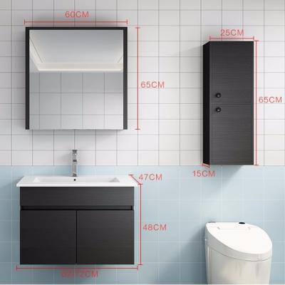 China Modern Design Bathroom Cabinet Bathroom Vanity Mirror Cabinet Modern Environmental Furniture for sale