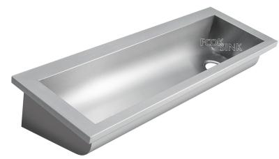 Chine Commercial Wall Mounted Hang Single Wash Trough Basin Utility Stainless Steel 304 pour les fermes de l'usine alimentaire et les zoos pour animaux de compagnie. à vendre