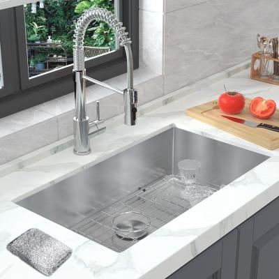 Chine 1 évier de cuisine d'acier inoxydable d'Undermount de la cuvette 304 à vendre