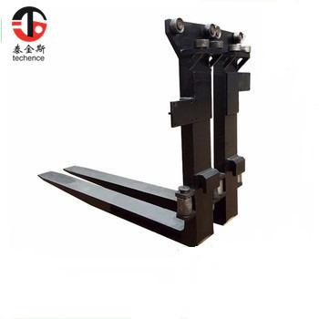 China Forklift Pallet Forks Pallet Handler Single Double Forks Used On Manual Stacker for sale