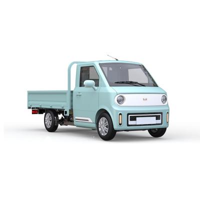 China ABS Fabric Top Speed 71km/h 2600mm Mini 1500kg Gvw Small Ev Electric Cargo Van Truck Wheelbase Pickup Truck for sale