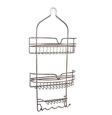 China Wall Mounted Geometric Home Storage Rack Creative Storage Basket Organizer Cabinet Three Tier Grid Basket for sale