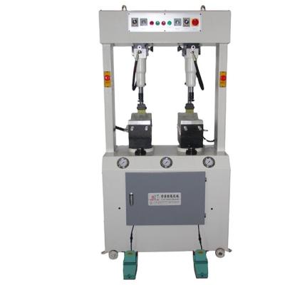 China Double Headed Pneumatic Sole Press Machine Safe And Efficient Power Saving for sale