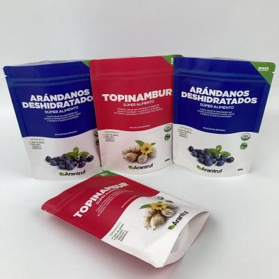 China Biodegradable Custom Compostable Bag Food Packaging Bag Custom Logo Craft Paper Pouch White Dried Fruit Snack Bag for sale