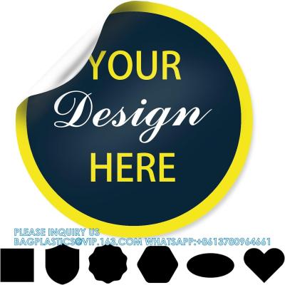 Chine Custom Vinyl Stickers For Business Logo, Personalized Stickers Labels With Image Text, 60 150 300-1000 Qty à vendre