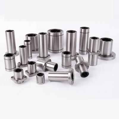 China High Speed Extended Double Flange Elliptical Chamfered Linear Motion Bearing LMH LUU Series Optical Axis High Quality Linear Bearing for sale