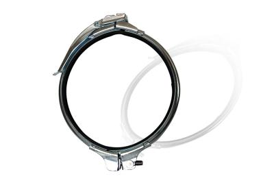 Cina Collegamento resistente galvanizzato della canalizzazione di HVAC dei morsetti di tubo dell'acciaio 140mm in vendita