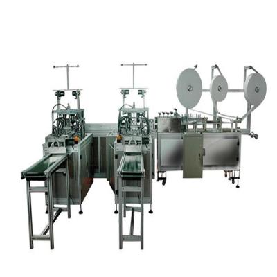 China 3 Ply Medical Face Mask Production Line / Automatic Face Mask Making Machine for sale
