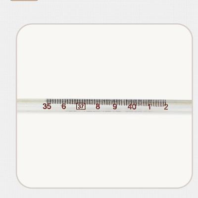 China Glass Oral Cavity a High Accuracy Probe Baby Heat Armpit Mercury Thermometer Plastic Doctor Thermometer for sale