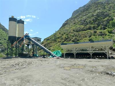 China 60T Concrete Batching Plant Cement Silo Tank High Safety Level for sale