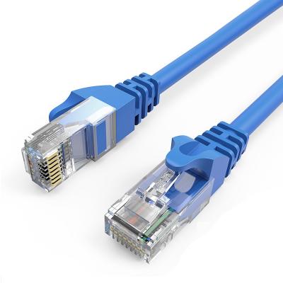 中国 カスタマイズされた色の屋内RJ45コネクターCat6のポリ塩化ビニール ジャケットの銅をパッチ・コード 販売のため