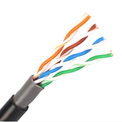Chine 305m imperméables extérieurs 0.5mm CCA puisqu'UTP Cat5e LAN Cable à vendre
