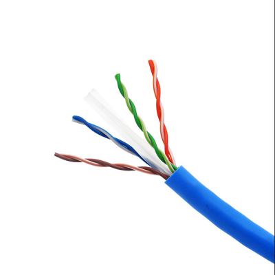 Chine 24AWG 4 paires de PE de PVC du CU CCA Cat5e LAN Cable For Computer de veste à vendre