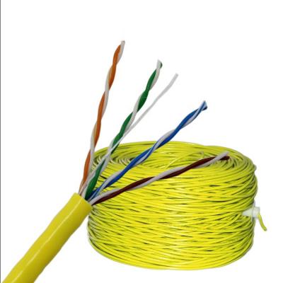 Chine Câble 305m du chat 5e d'UTP de gaine de PVC LSZH de 24AWG 26AWG 0.45mm à vendre