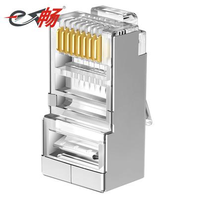 China ODM modular protegido do OEM do conjunto de cabo da rede da tomada do ftp 23AWG Cat6 RJ45 à venda