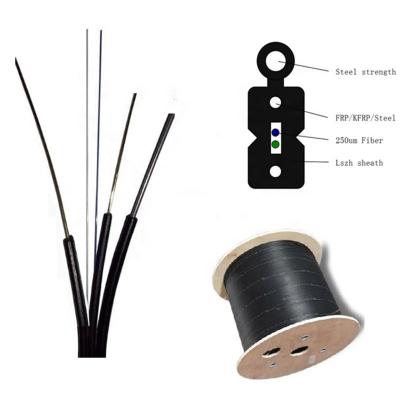 Chine Câble d'interface optique du noyau FTTH du noyau 2 du fil 1 de fibre G657 à vendre