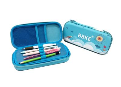 Chine ECO - Étui à crayons à couverture dure pour promotion conviviale, étui Eva Zipper personnalisé imprimé à vendre