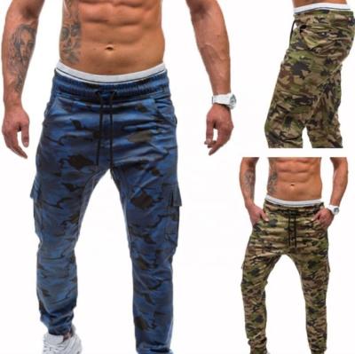 China Antibacterial Athletic Wear Mens Athleisure Camouflage Print Jogger Pants for sale