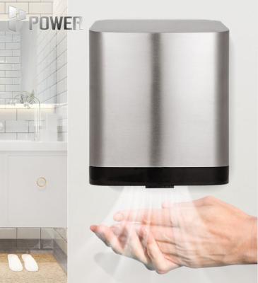 China New Arrival Hotel Automatic Hand Dryer Jet Hand Dryers Air Blade Infrared Sensor For Bathroom Hotel Toliet Bar (Polished/Painting) for sale