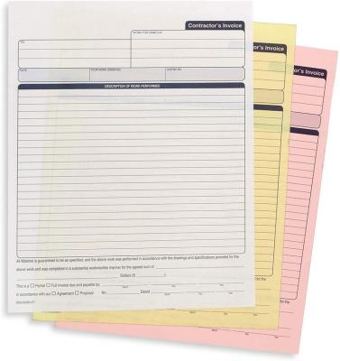 China PAPDEG Custom Ream of Double 2plys 3plys A4 Computer NCR Carbonless Paper Invoice Order Book Receipt Ream PAPDEG for sale