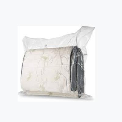 China TAILI Pump Clear Space Saving Cube Vacuum Compression Moisture Proof Storage Bags Plastic Clothes Bag For Cloths And Bedding for sale