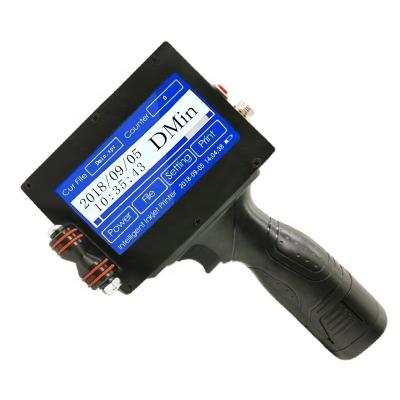 China Indoor Outdoor Advertising Protable Inkjet Printer Electric Barcode Expiry Date Handheld Printer for sale