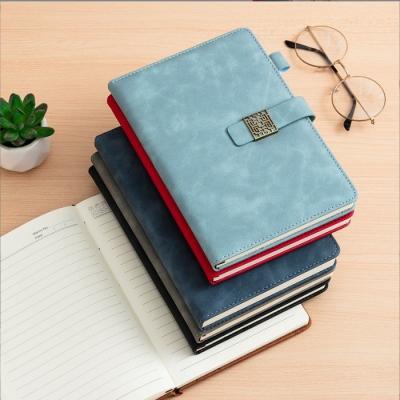 Chine 140 pages de journal en forme de spirale, carnet de notes de taille A5 en couverture rigide pour le travail et les notes à vendre