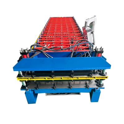 China Building Material Shops Demma Double Trapezoidal Roof Panel Machine IBR Tile Making Machine for sale