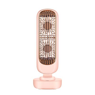 China Retro Hotel Bedroom Office Wireless Mobile Large Wind Hot Selling Low Noise Customizable Desk Fan for sale