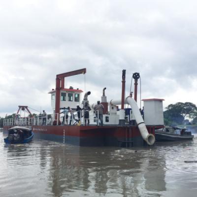 China 800 Cubic Meters Per Hour Dredging Capacity Cutter Dredging Equipment with Cummins 1306kw Engine for sale