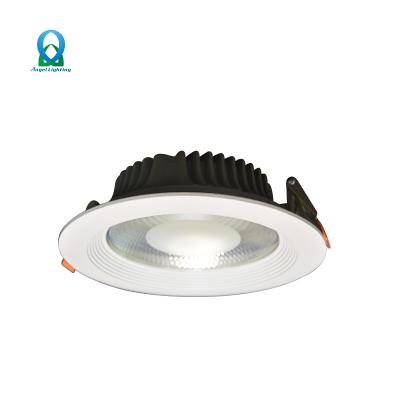 China Modern Langma ac driverless smd recessed round led down lighting 24w 2400lm ultra bright HV SMD led downlight 200mm cut out dimmable for sale