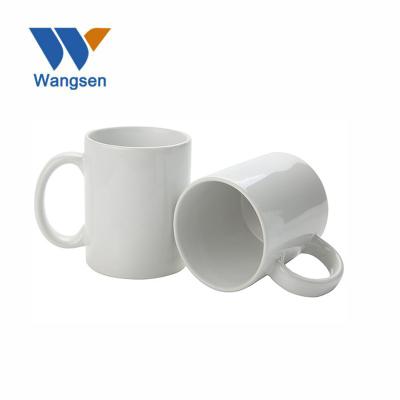 China Sublimation 11oz Sublimation Cup Viable Blank White Classic Mugs Sublimacion Top Grade for sale