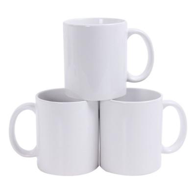 China Tazas viable de sublimacion de 11 oz, grado D.C.A. blanco para sublimacion de recubrimiento de con for sale