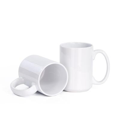 China Best Quality Factory Price Viable White 15oz Sublimation Mug for sale