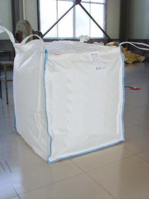 China Type A side stitch lock bulk bags , flexible intermediate bulk container for sale