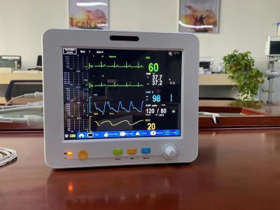 Cina Multi alta precisione a 8,4 pollici portatile del monitor paziente di parametro per gli impiegati di EtCO2 ECG SPO2 NIBP in vendita
