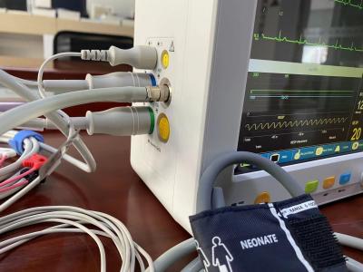 Cina Generale Ward Clinic Portable Patient Monitor con la misura temporanea di EtCO2 ECG SPO2 NIBP in vendita