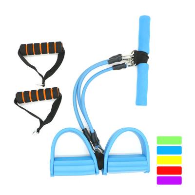 China Home Use Pedal Pull Rope Sit-UPS Exercise Bands Resistance Fitness Resistance Band for sale