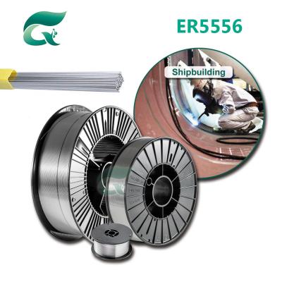 Китай 0.8mm/1.0mm/1.2mm/1.6mm/2.0mm MIG Алюминиевая сварная проволока ER5556 продается