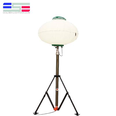 China Pneumatic Inflatable Automobile LED Moon Light Balloon Lighting Tower For Building for sale